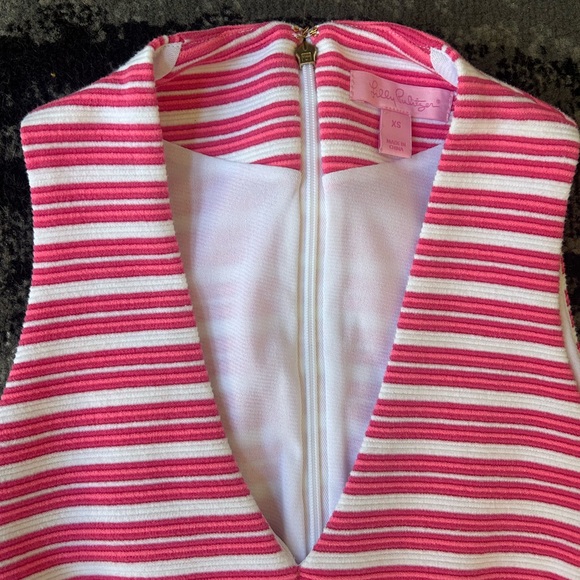 LILY PULITZER Striped V-Neck Sleeveless Mini Dress - Picture 7 of 11